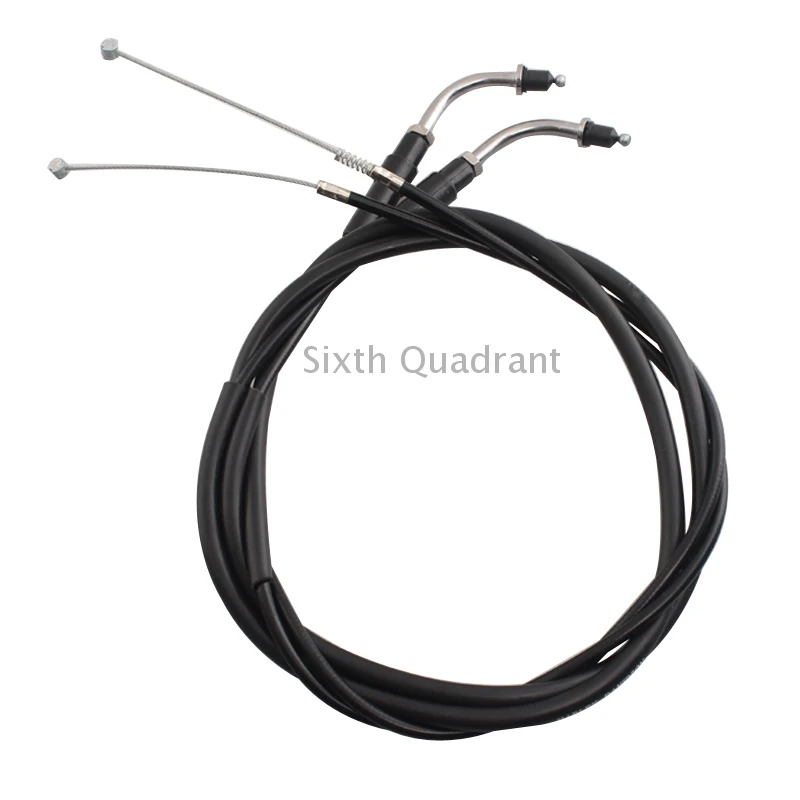 

New Motorcycle Tool 90cm-150cm Throttle Cable Wires Clutch Line For Harley Sportster 1200 883 Dyna Softail Road King Black Parts