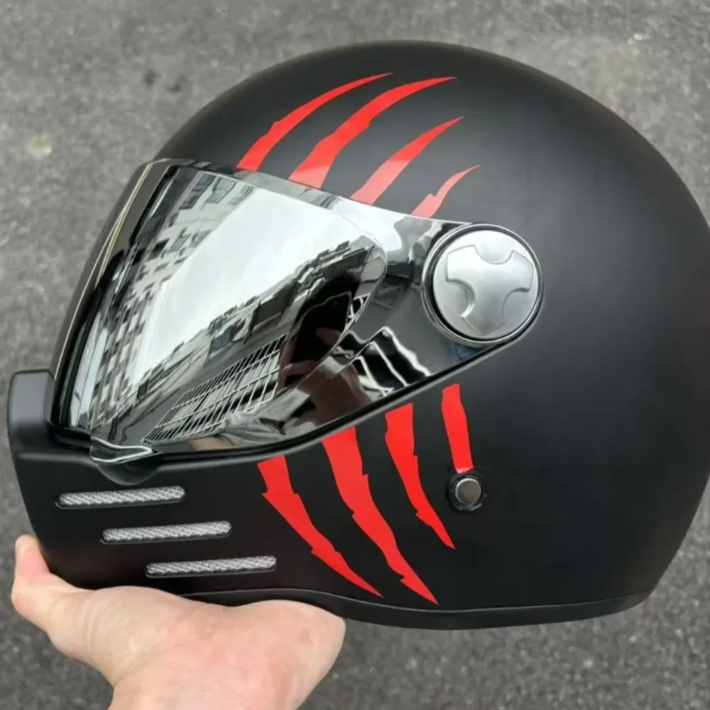 Monster Claw Scratch DIY Motorbike Fuel Tank Decals Motorcycle Helmet Stickers Waterproof for Shark LS2 Arai Shoei AGV HJC Bell