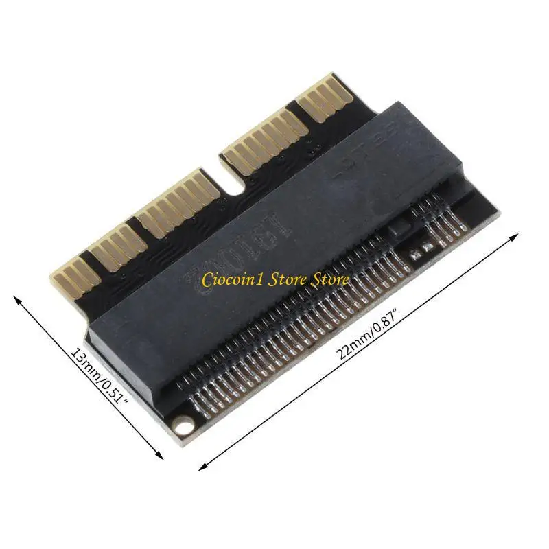 

A3PC 2013 for M.2 NVMe PCI for Express PCIE to NGFF SSD 2280 Adapter Card for Macbook