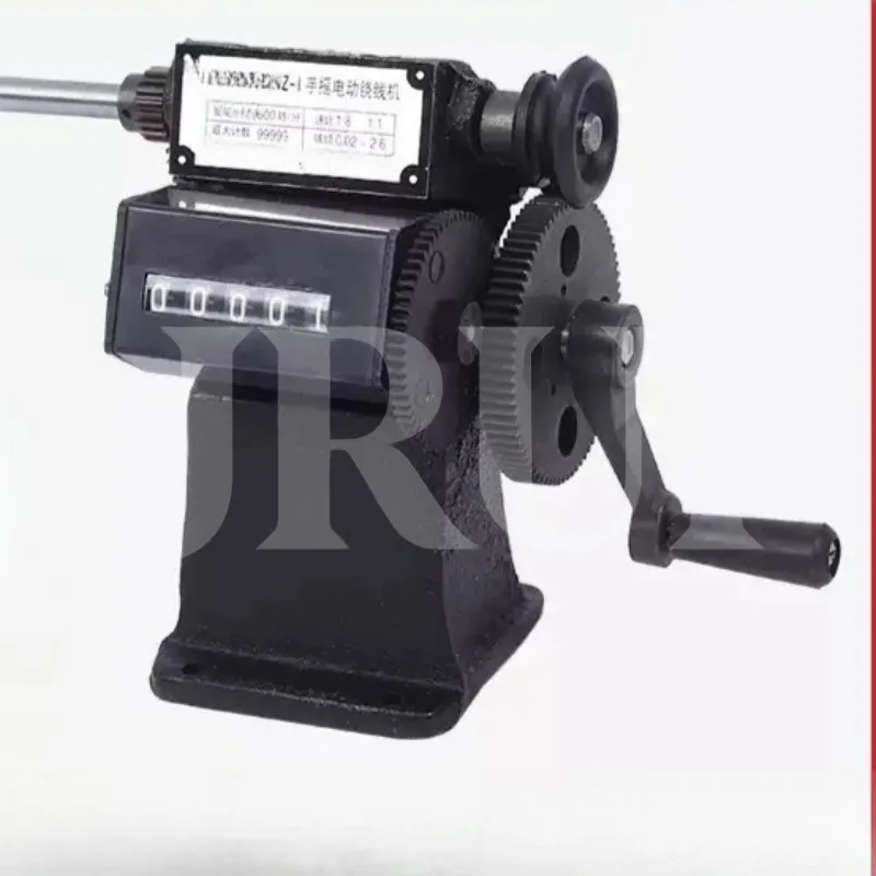 Leap NZ-1 Mini Manual Hand Crank Coil Winding Machine Mechanical Counter Type Wire Winder for Precision Coil Winding Processing