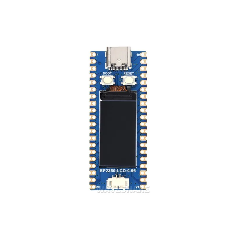 Waveshare RP2350-LCD-0.96 Development Board, With 0.96inch LCD Display, 160×80 Resolution, Based On RP2350A Dual-core