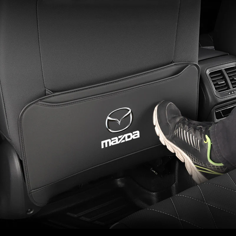 

Car Seat Back Protector Anti-Dirty Anti-Kick Pad Storage Bag For Mazda 3 Angela Bk CX 5 4 7 CX30 Atenza 6 Gh Gg MX5 Accessories