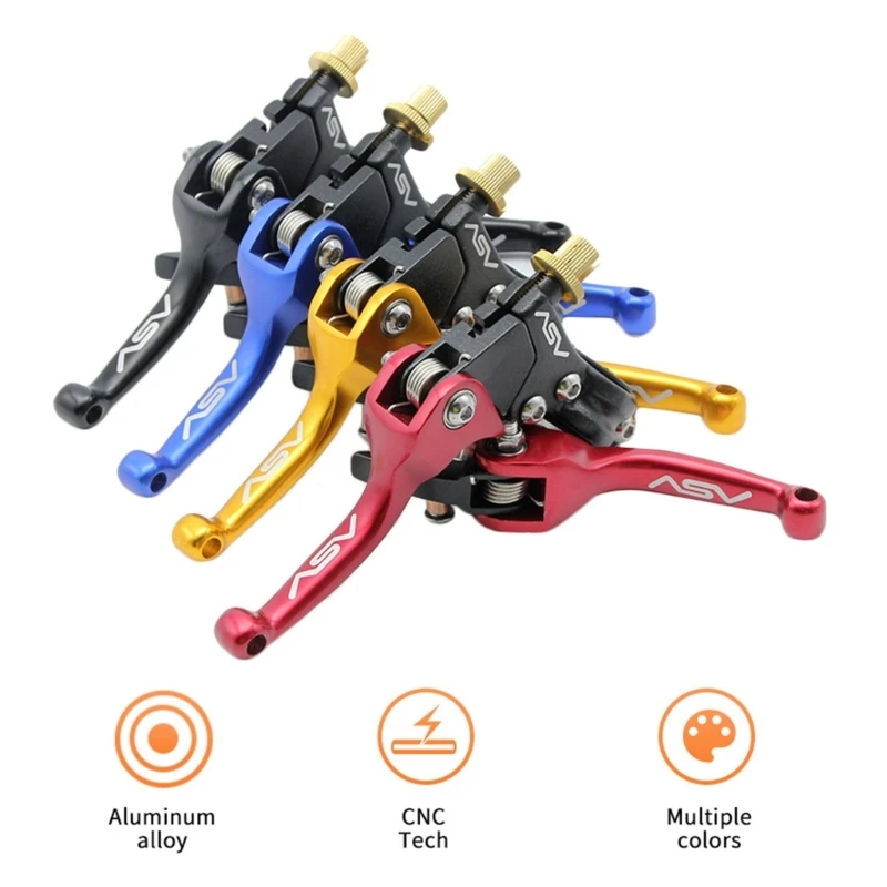 Alavanca freio e embreagem atv, buzina 7/8 acessório modificado para motocross, dirt pit bike, mini bike