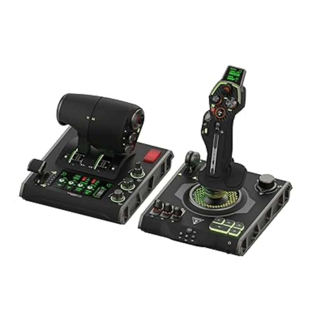 Flightdeck Universal HOTAS Simulation System Joystick & Throttle for Air & Space Combat Simulation For Windows 10 & 11 PCs