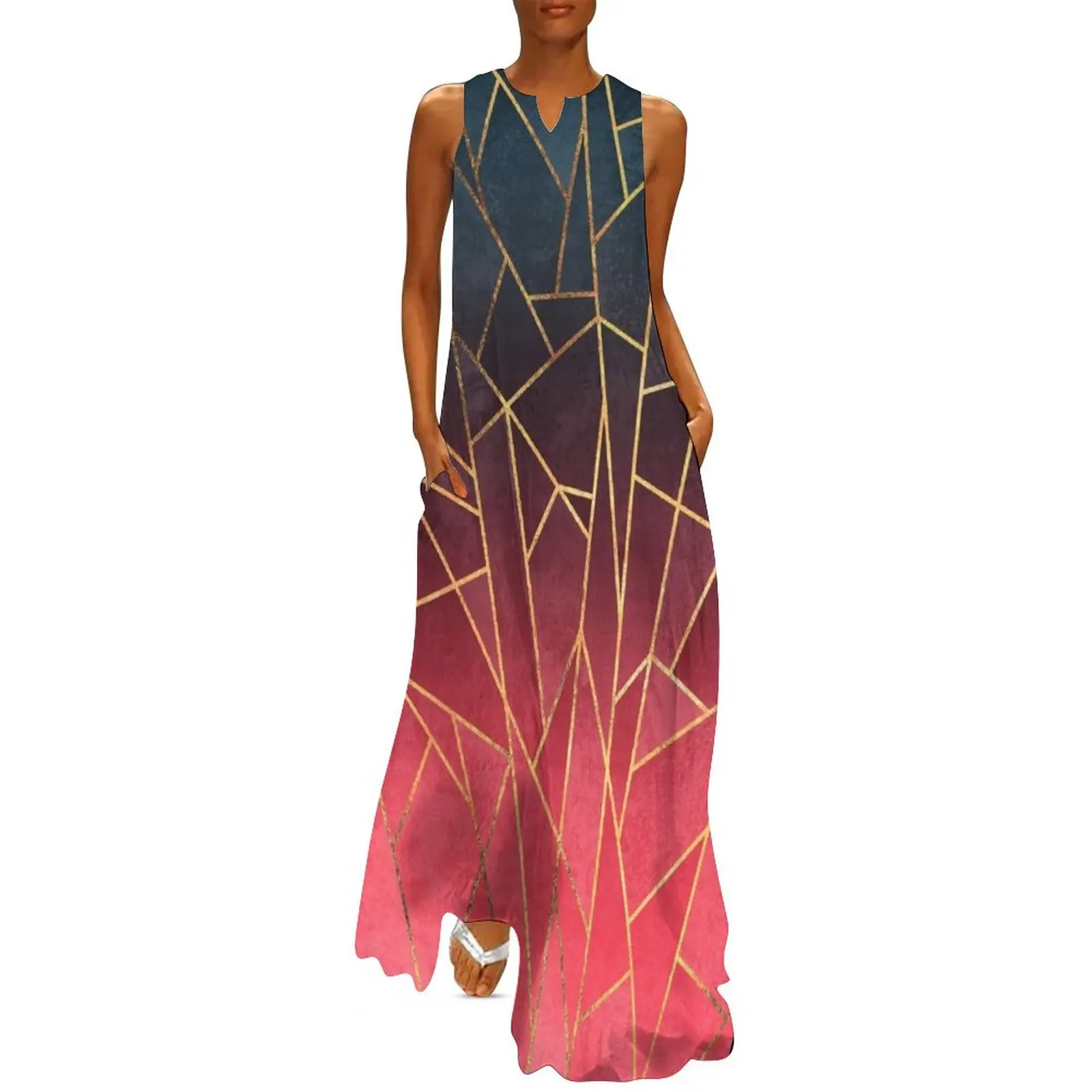 Shattered Ombre 2 Long Dress Women's summer dresses dress summer dresses ladies 2025 clothes for woman Dress