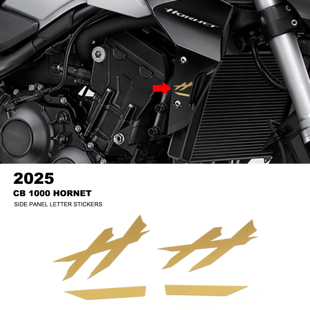 

Для CB 1000 Hornet 2025 новые аксессуары для мотоциклов, наклейка с логотипом CB1000 Hornet, наклейка на боковую панель, наклейки с буквами