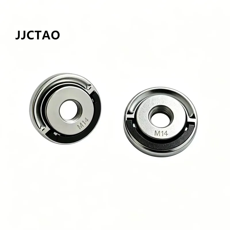 M14 Angle Grinder Quick Release Self-Locking Grinder Pressing Plate Flange Nut Power Chuck for Replacement/Fixing Cutting Discs