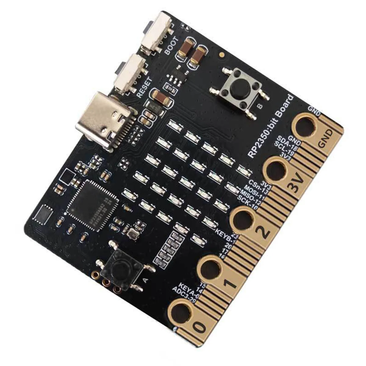 

SZSC для 2 битных плат RP2350, макетная плата для программирования, совместимая с BBC Micro-Bit