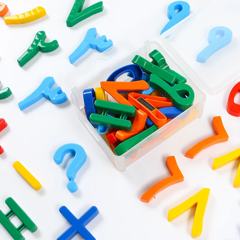 1 Box of Arabic Numeral Learning Materials Made of Pp Material, Suitable for Office Supplies, School Educational Supplies, and Home Use, Recommended as Ramadan Gifts and Holiday Gifts.