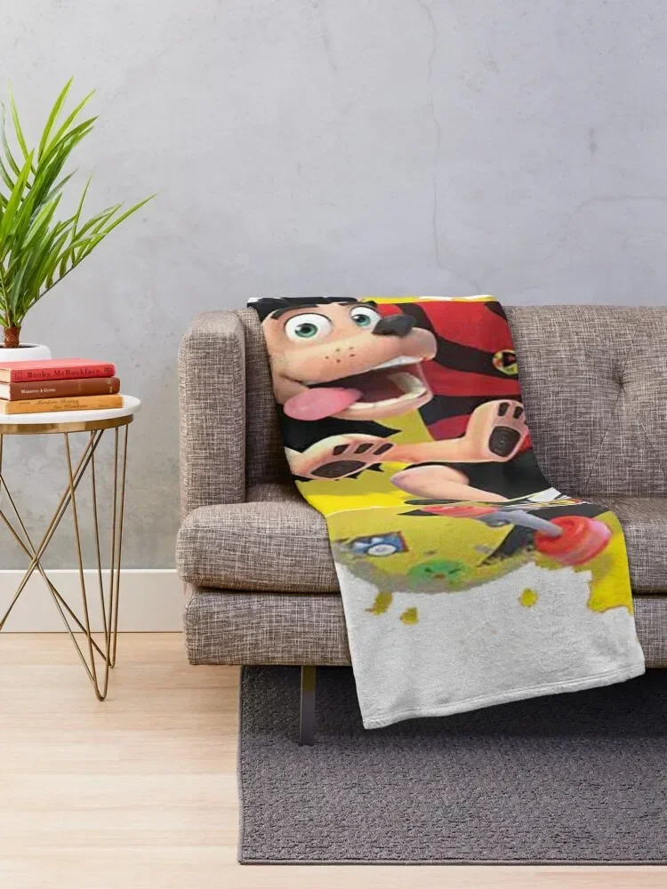 Dennis & Gnasher Throw Blanket Bed linens for babies Warm Blankets