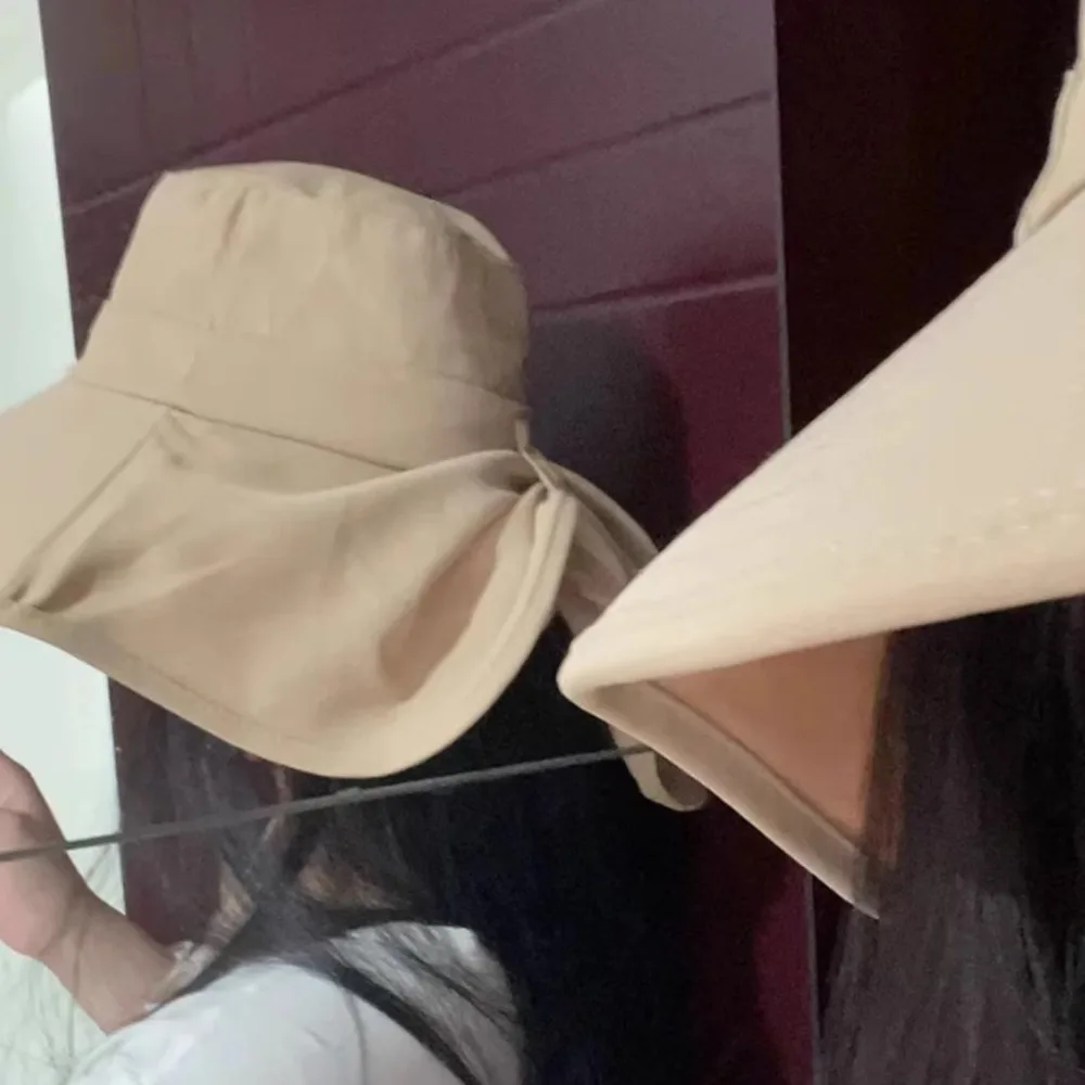 

Adjustable Anti-UV Wide Brim Sun Hat 50+ UPF Korean Style Sun Protection Hat Outdoor Foldable Women Bucket Hats Running
