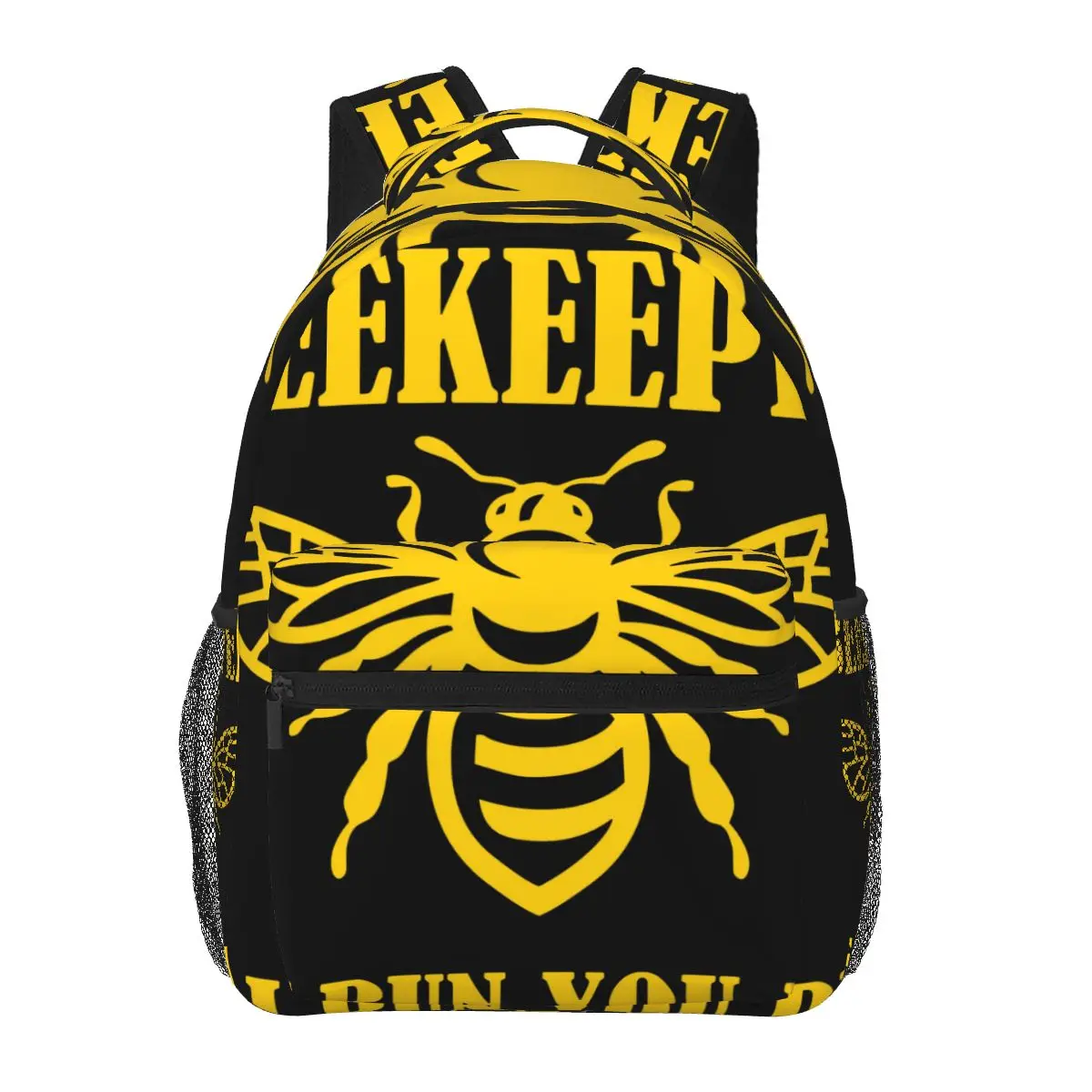 

Beekeeper If I Run You Run Casual Backpack Unisex Students Leisure Travel Computer Backpack