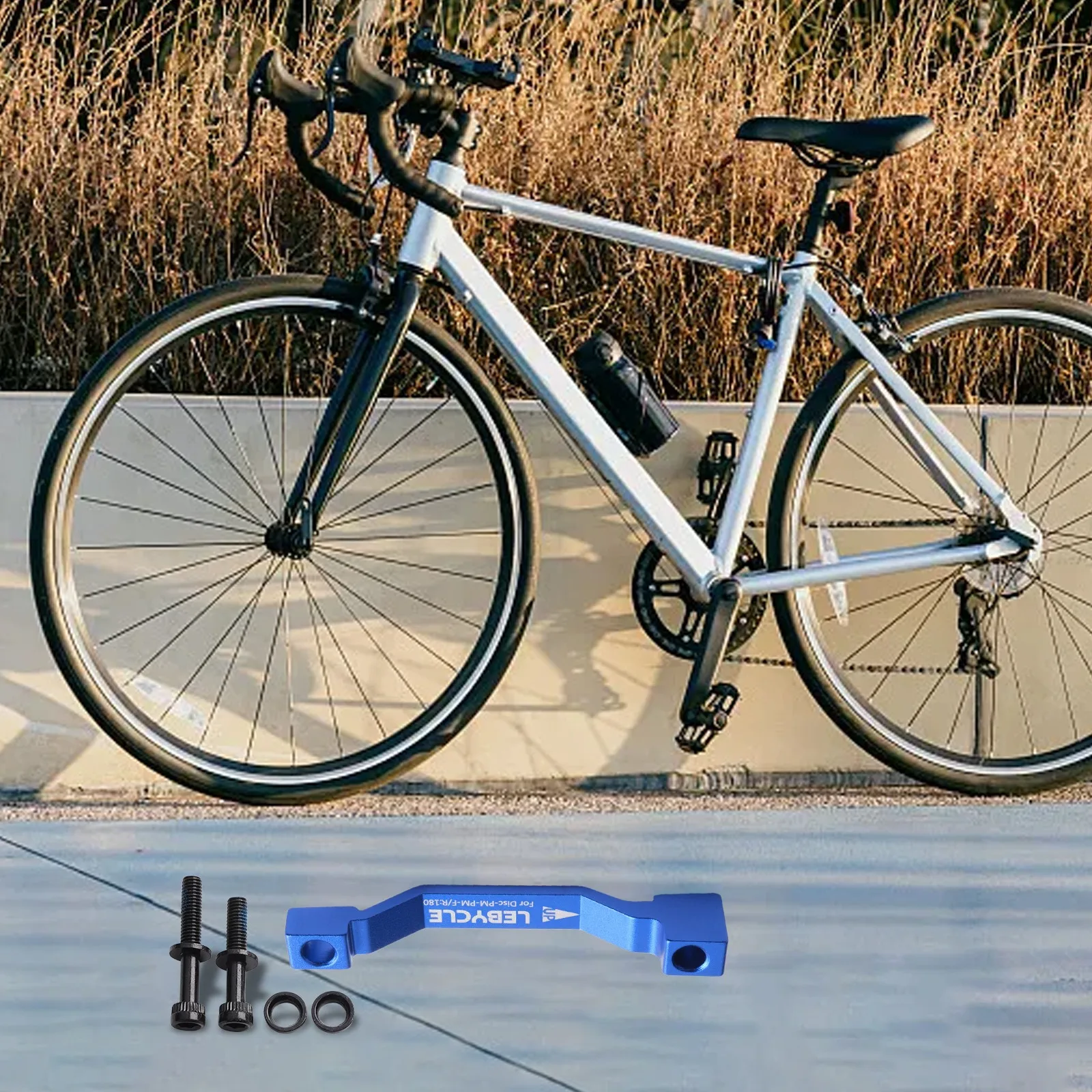 محول فرامل قرصية لانتقال الدراجة من 160 مم إلى 180/203 مم مثالي للدوار لتحسين قوة التوقف