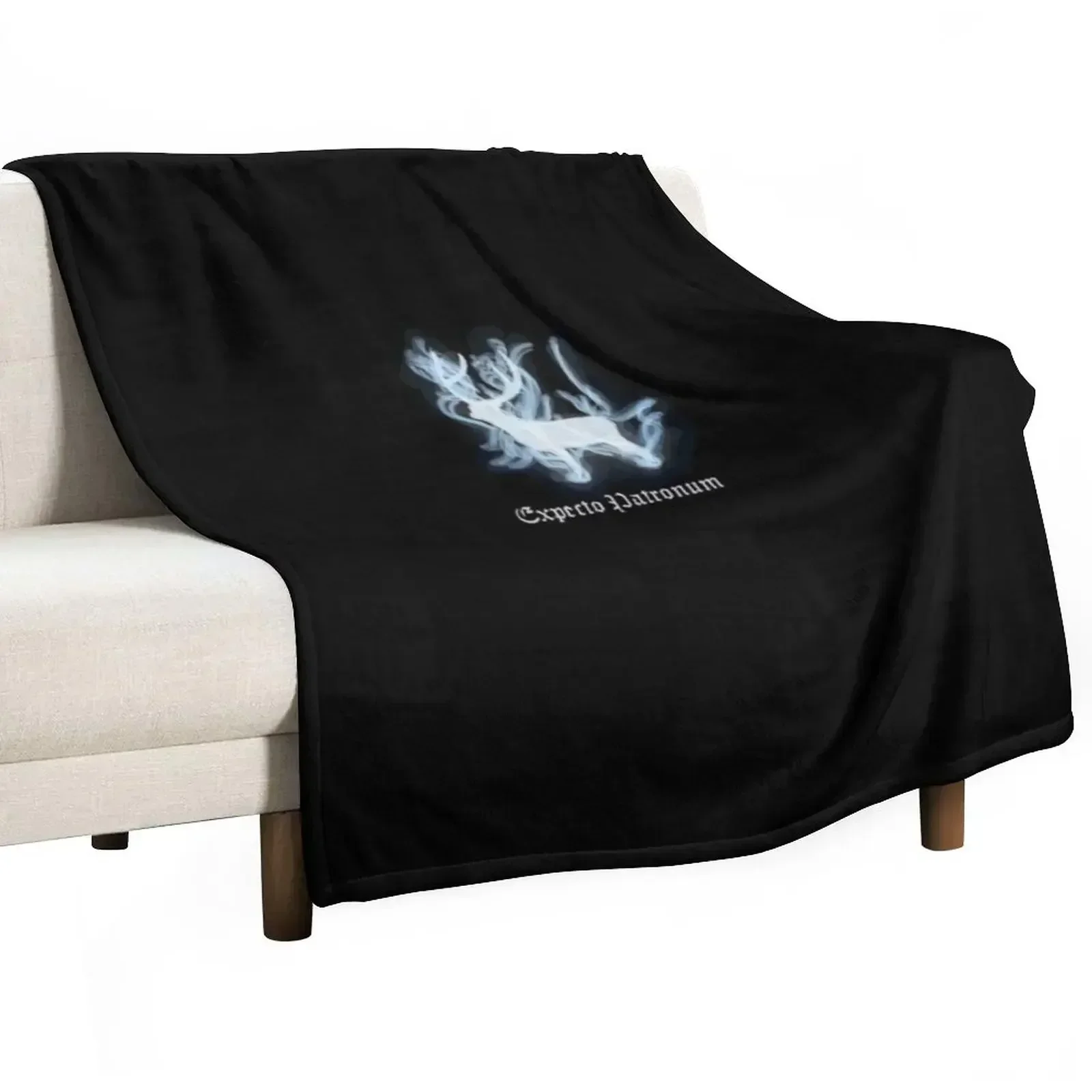 

Expecto Patronum Throw Blanket sofa bed Beautifuls Stuffeds christmas decoration Blankets