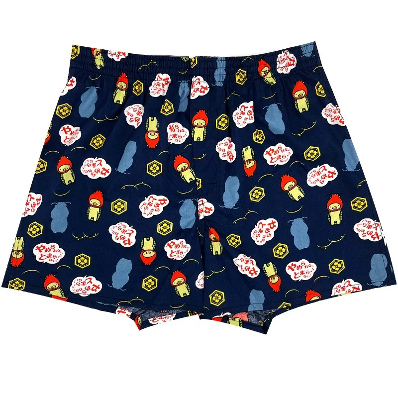 New Summer Underwear Men Cartoon Arro Pants Cotton 100% Pants Are Unisex