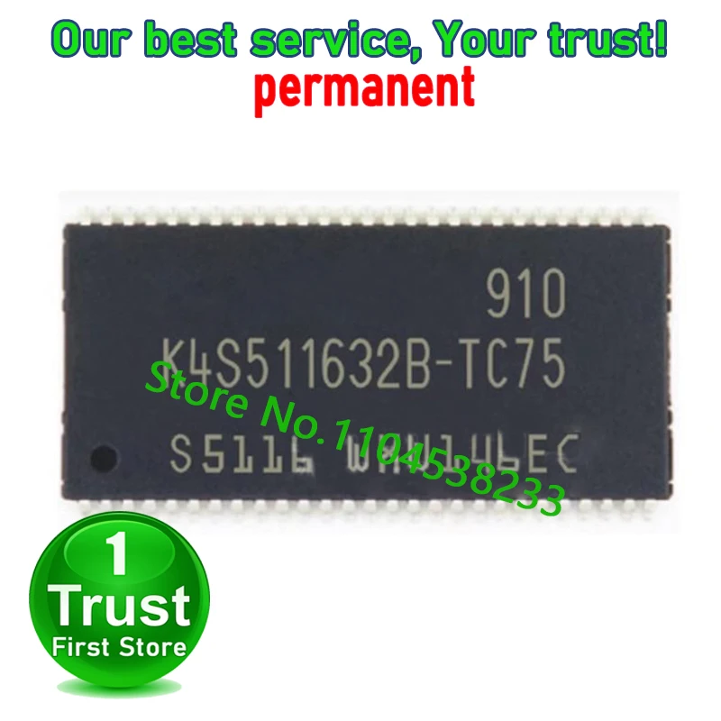 K4S511632B K4S511632B-TC75 TSOP54 10PCS/LOT Trust First   in stock