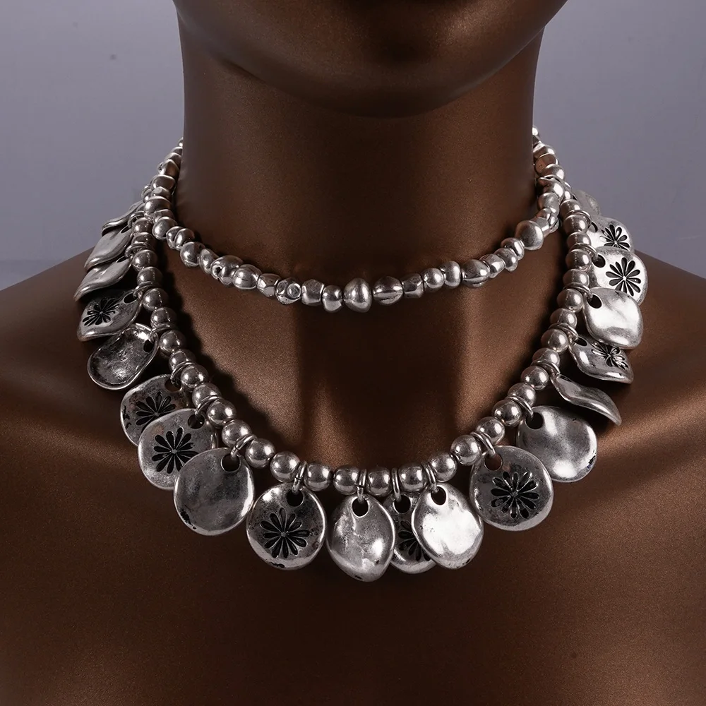 

European And American Original Necklace With Double-layer Collarbone Chain And Bohemian-style Accessories For Women