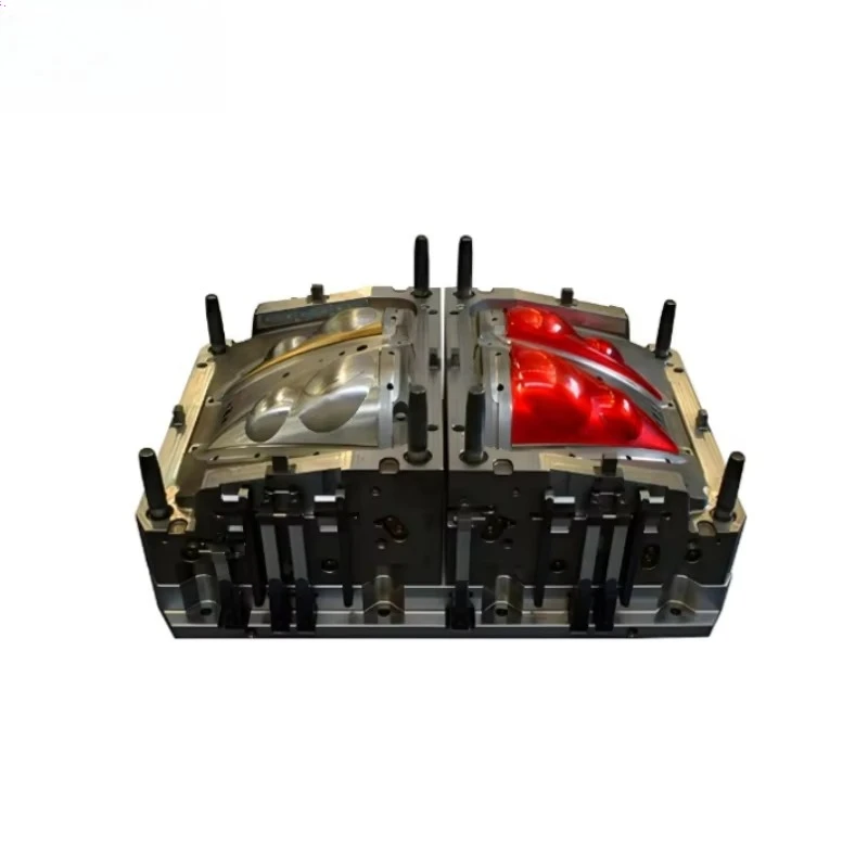 High Quality Waterproof Plastic Flashing Signal Lamp Motorcycle Tail Light Plastic Mold with Multi  Colors