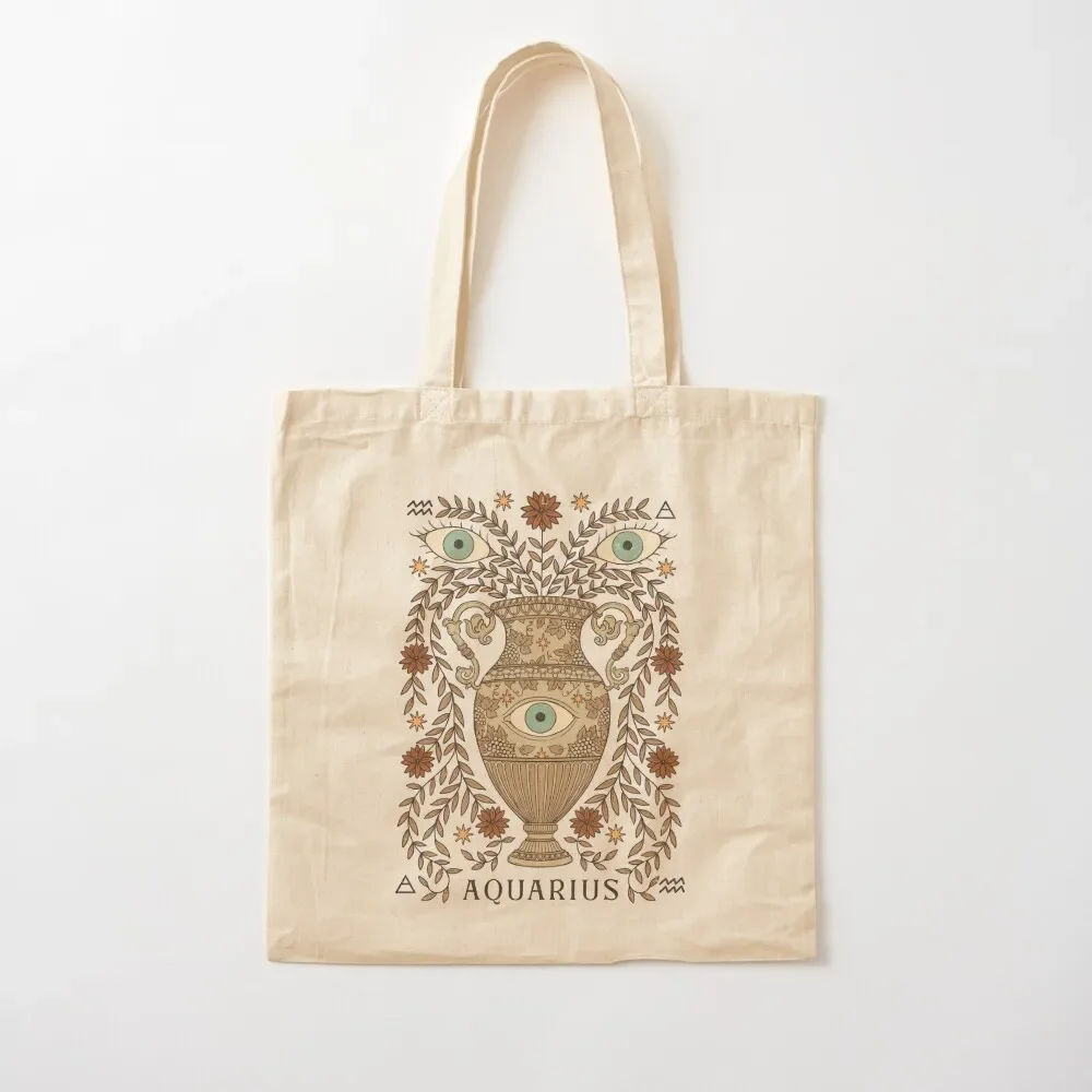 Aquarius Tote Bag Customizable tote Women's personalized