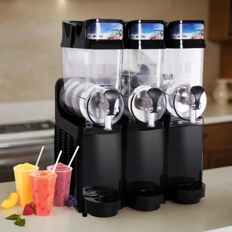 

Small Xrj 15lx1 Ice Slushie Granita Slush Margarita Machine 1 Single Tank Head Bowl One Flavor Barrel Frozen Drinks Maker