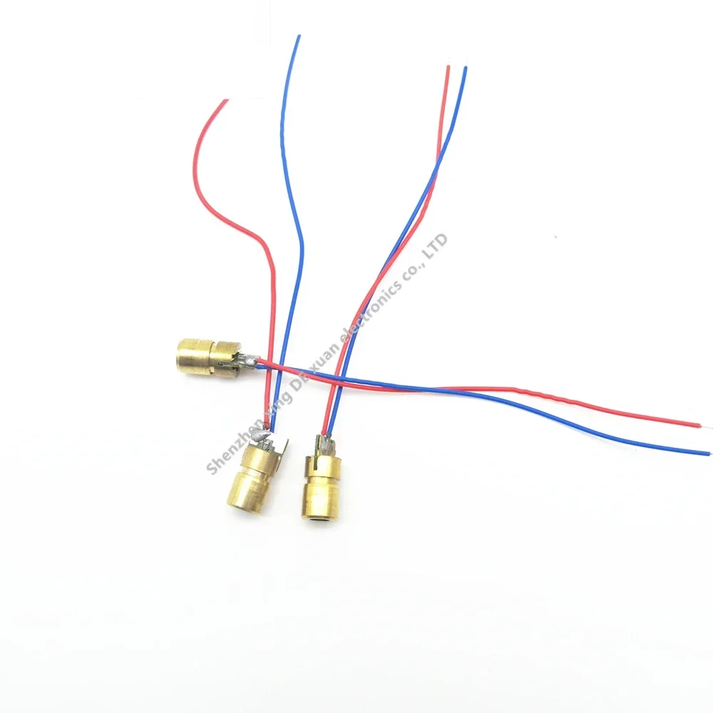 50Pcs 650Nm 6Mm Dc …