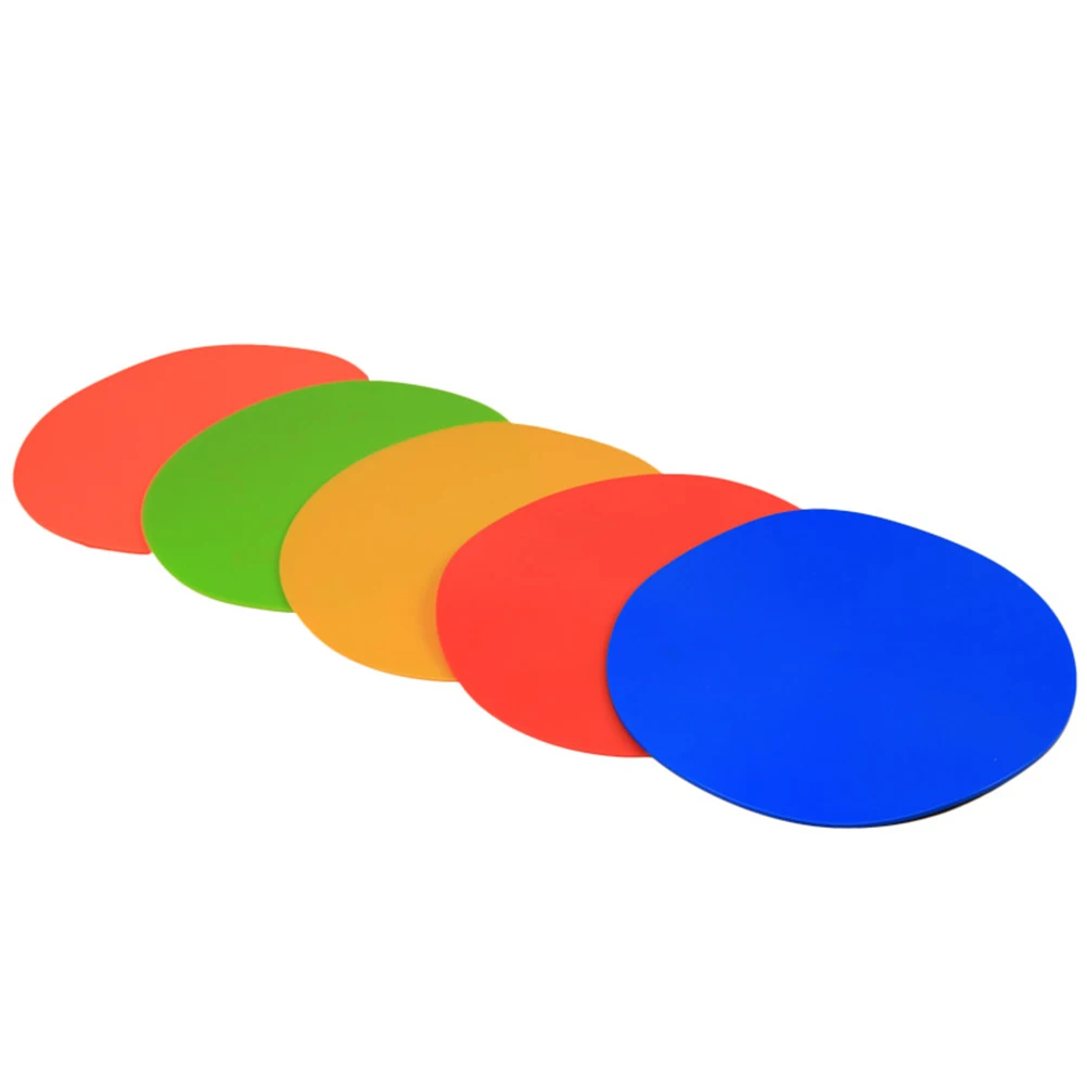 6 قطعة علامات قرص تدريب كرة القدم 23 سنتيمتر Tpe علامات بقعة ملونة متينة لكرة القدم الهوكي كرة السلة التدريبات فريق الرياضة