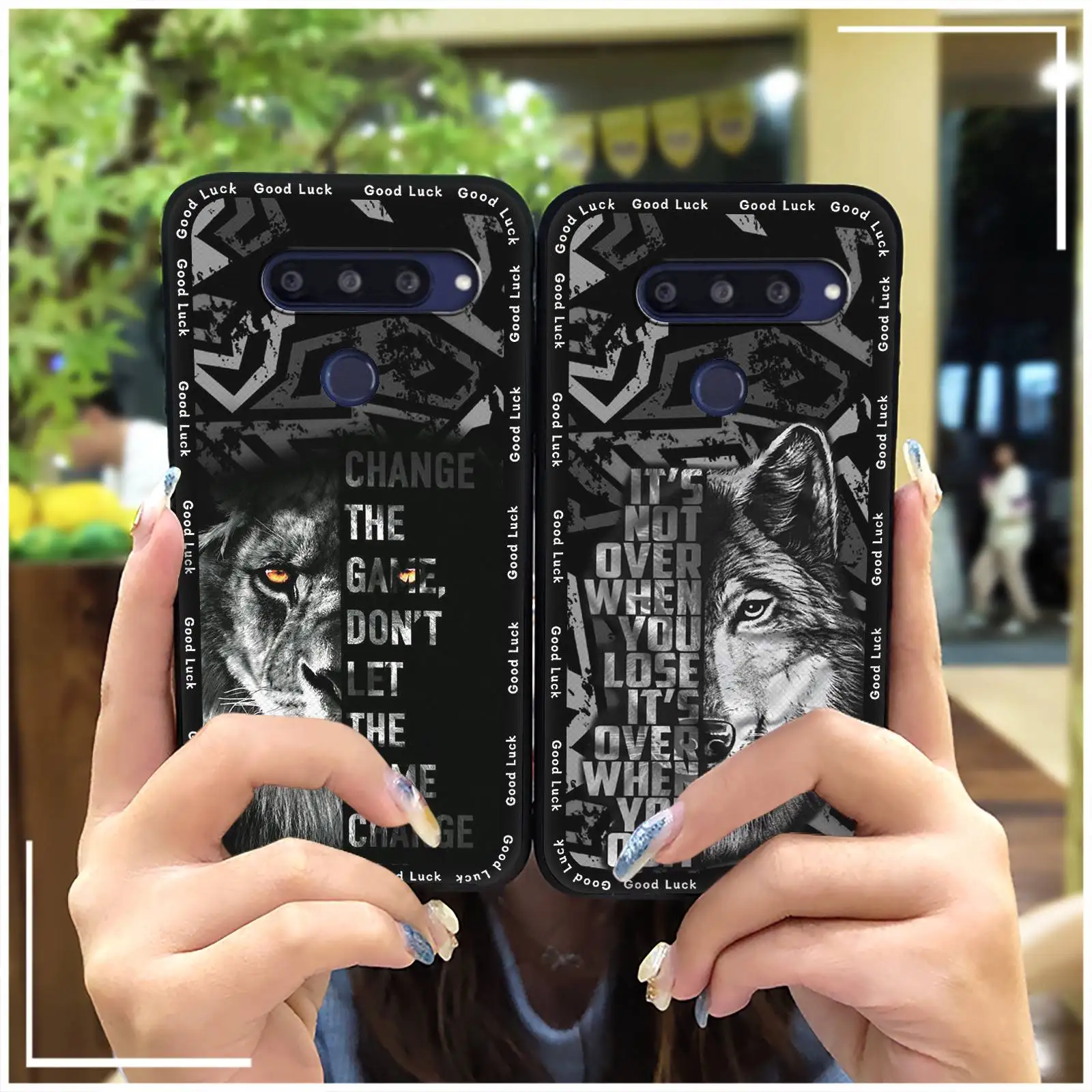 Soft case Waterproof Phone Case For LG Q70 Anti-knock Shockproof Back Cover Mobile Case Cover Cute Protective Cartoon