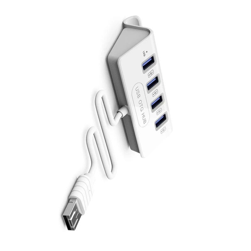 N11R--4-в-1-концентратор-подставка для телефона-держатель-USB-C-кабель-разветвитель-USB2.0-удлинитель-адаптер-конвертер-зарядка-док-станция