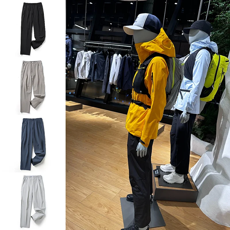 

Lightweight Breathable Casual Pants Spring Summer New Sle Versatile Commute Thin Model Faionable Urban Straight Leg Long ...