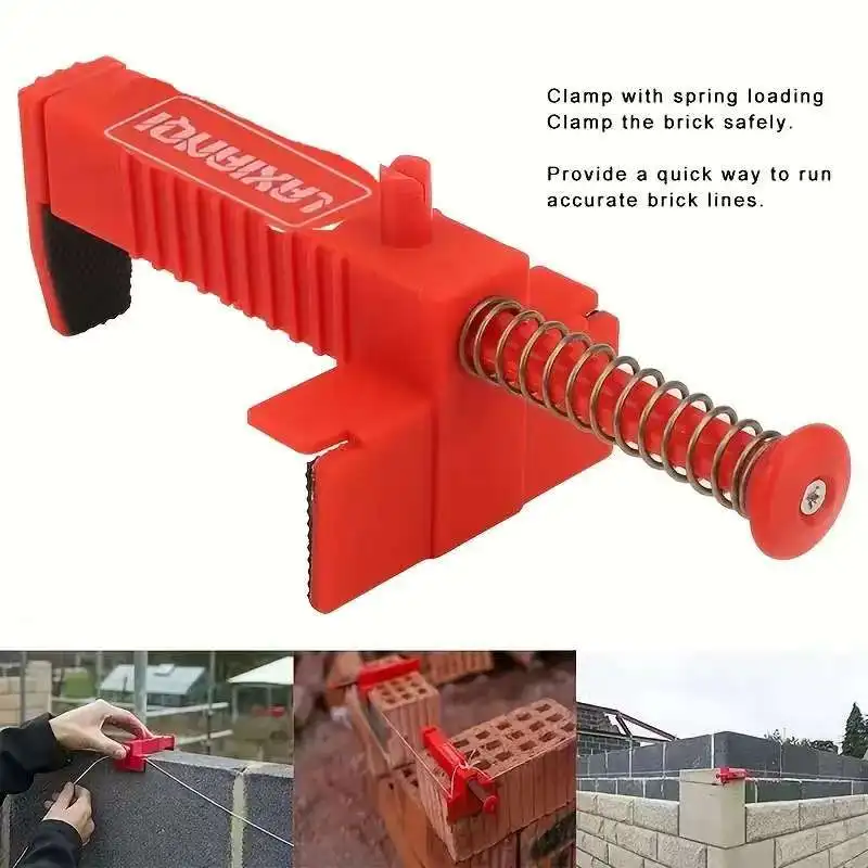 Brick Leveling Line Fixer Bricklaying Measuring Tool Drawing Leveler Engineering Construction Level Ruler Building Tool Set