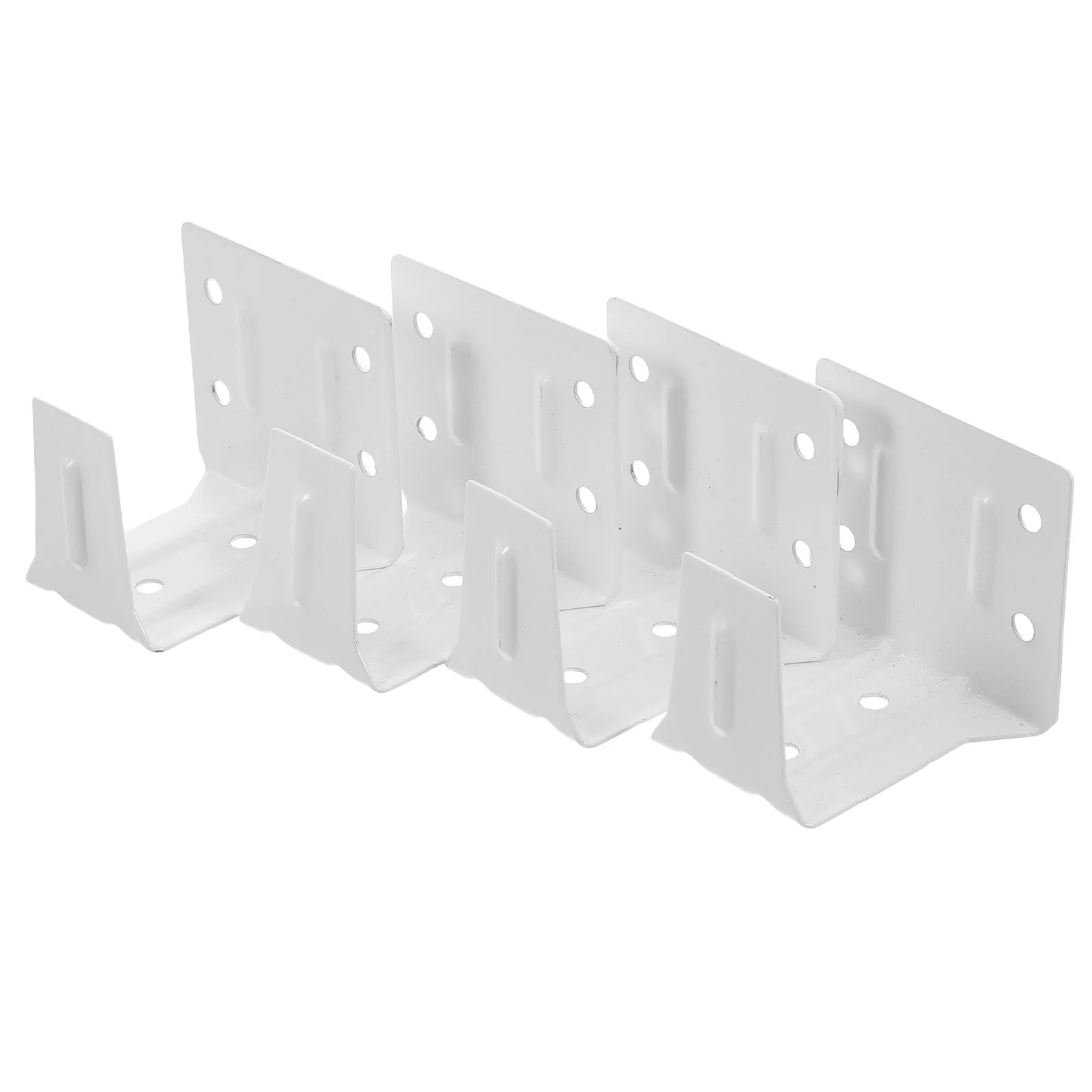 

4pcs Blind Installation Support Frame Valance Mounting Bracket For Window Blinds Headrail Holder Center Support Rust Resistant