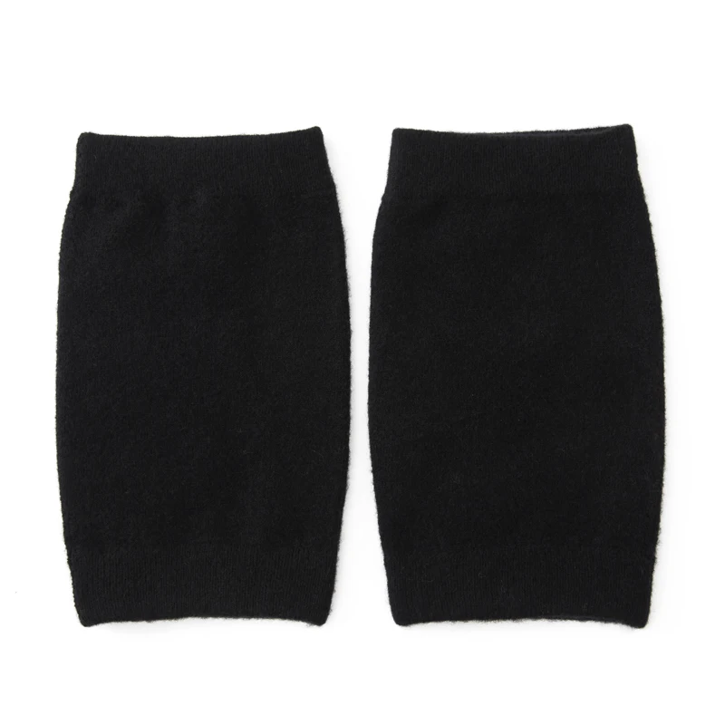 100% rodilleras de Cachemira Otoño Invierno Unisex cálido cómodo articulación de rodilla cubierta de protección contra el frío Color sólido tejido sin encuadernación