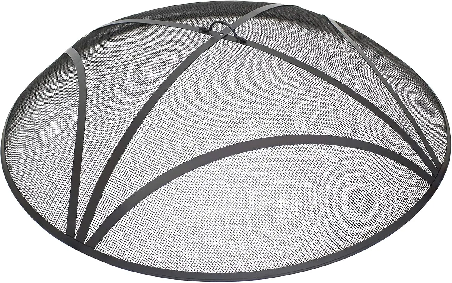 

Sunnydaze Black Reinforced Steel Mesh Fire Pit Spark Screen with Ring Handle - 36-Inch Diameter