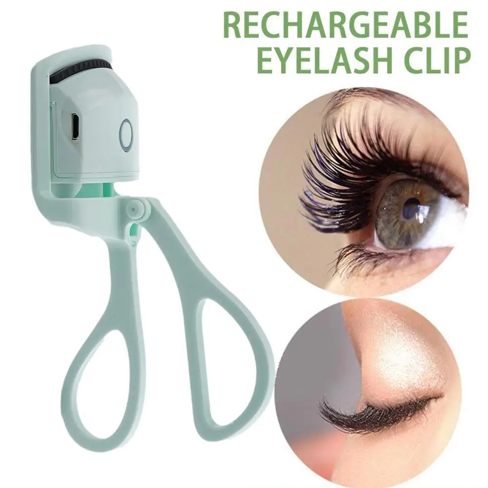 

Eyelash Curler Portable Electric Heated Comb Eye Lash Long Lasting Eyelashes Curls Thermal Eyelash Curler Makeup Tools