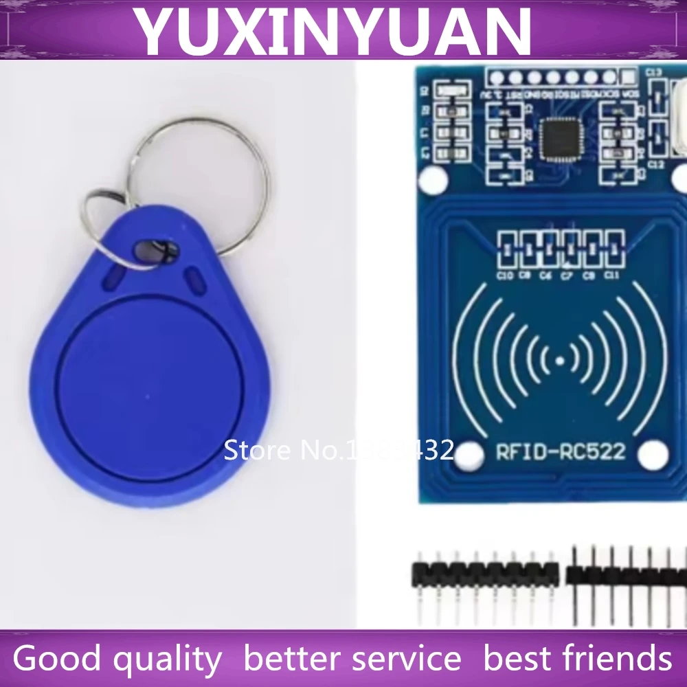MFRC-522 RC-522 RC522 Antenna RFID IC Wireless Module For Arduino SPI Writer Reader IC Card Proximity Module(China)