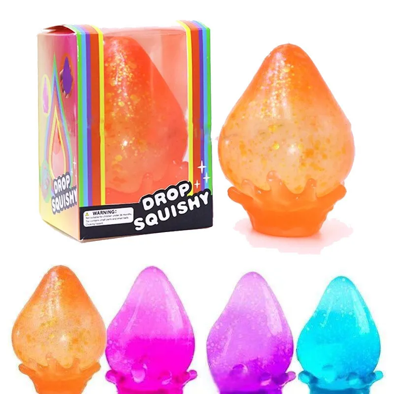 -brinquedo-sensorial-antiestresse-asmr-em-forma-de-gota-macio-de-retorno-lento-com-brilho-e-glitter-para-apertar-e-aliviar-o-estresse