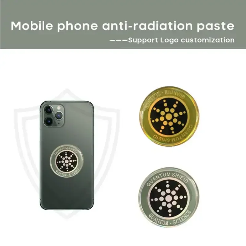 Anti Radiation Quantum Shield EMF Protection Neutralizer Blocker Sticker Scalar Energy Set