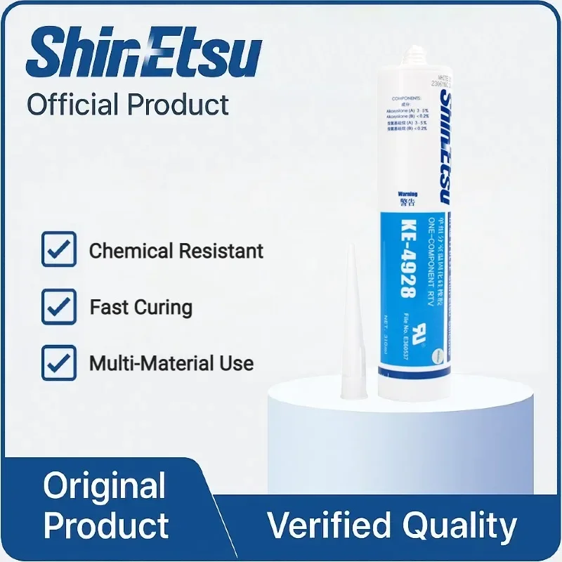 

Shin-Etsu KE-4928 Уплотнительный/боящий состав Чистая отделка Простая сборка инструментов/ремонт/генеральное уплотнение Постоянная отделка