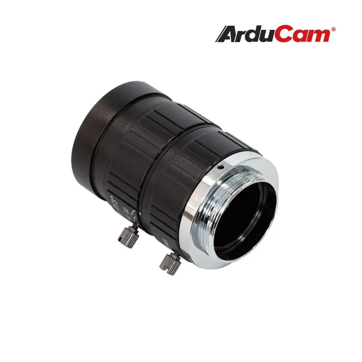 Arducam C-mount lens voor Raspberry Pi hoogwaardige camera, 50 mm brandpuntsafstand met handmatige focus en verstelbaar diafragma