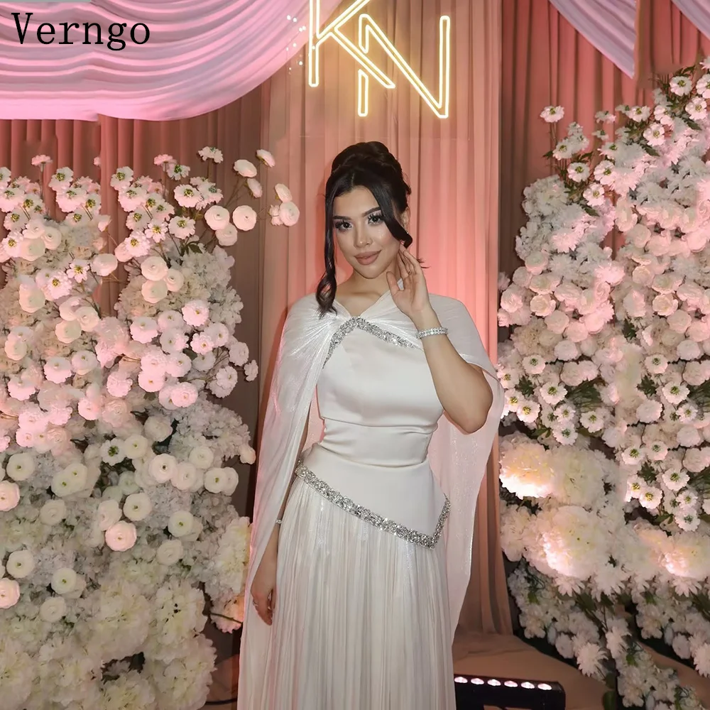 

Verngo Elegant Mother Of the Bride Dresses Sequined A Line Shiny High Couture Godmother Dress Modern Party Gown Customized