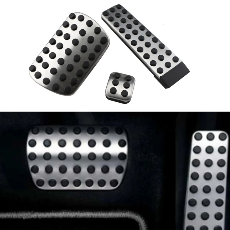 Car Pedals for Mercedes Benz W124 W202 W203 W140 W208 W210 W211 W220 R170 R171 R-Class Accessories Brake Clutch Pedal Pad Covers