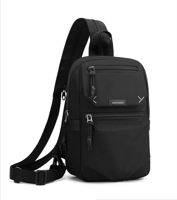 رجال الأعمال رسول حقيبة كتف موضة عادية حقيبة صدر للرجال متعددة الوظائف التخييم حقيبة يد للسفر الرياضة الذكور المشي لمسافات طويلة على ظهره