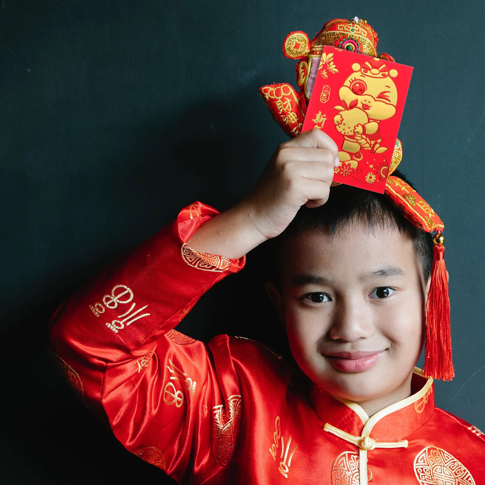 60 قطعة المظاريف الحمراء 2025 سنة الأفعى السنة الصينية الجديدة مغلفات المال لمهرجان الربيع النقدي الحزم الحمراء