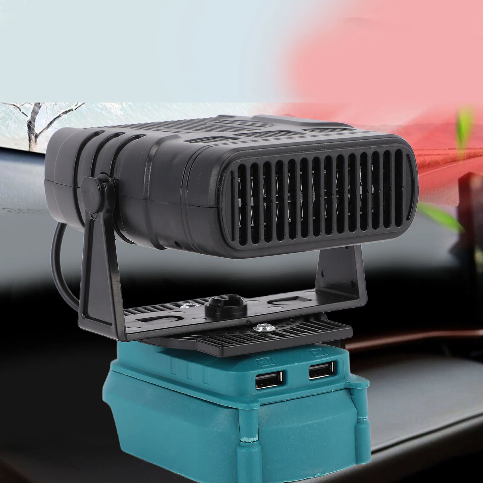 

Портативный обогреватель, подходящий для DCB208, литий-ионный аккумулятор, умный электрический небольшой обогреватель с постоянной температурой, 200 Вт, 2 уровня