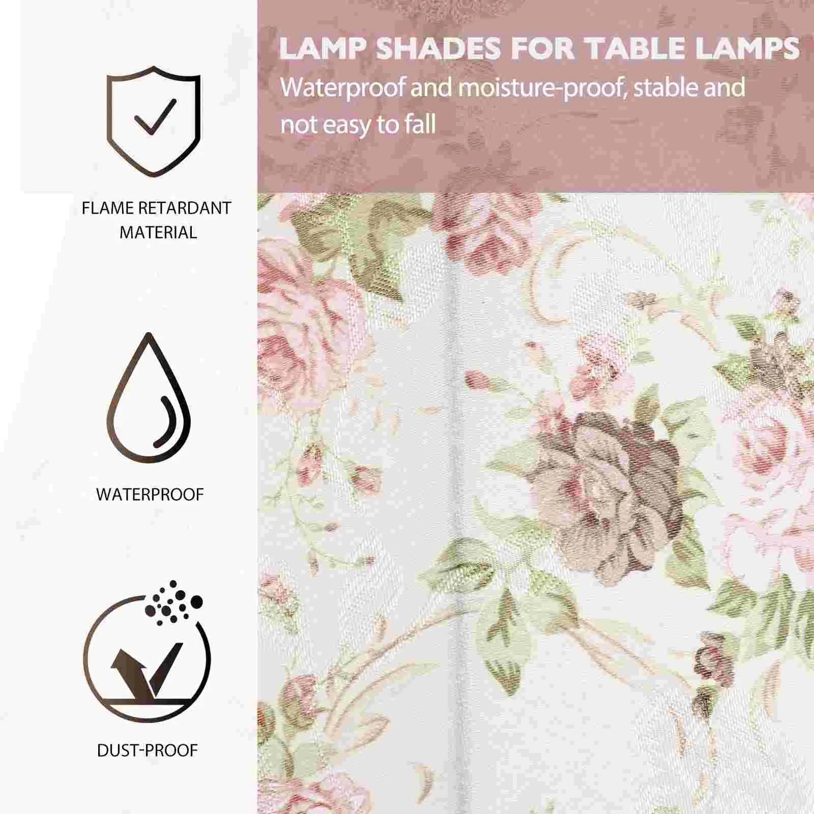 Drukowanie Wysokiej jakości klosz do lampy Vintage Decor Odcienie sufitowe Żelazna lampa stołowa Klosz na biurko do użytku domowego
