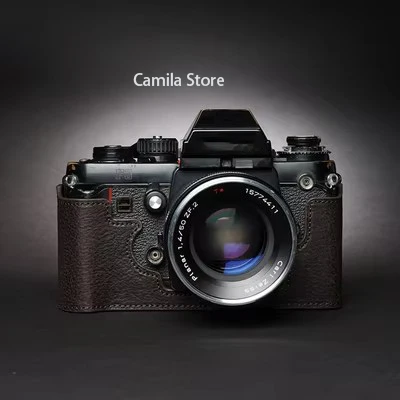handwork Photo Camera Genuine leather cowhide Bag Body BOX Case For Nikon F3 F3HP F3AF F3T Protective sleeve box base