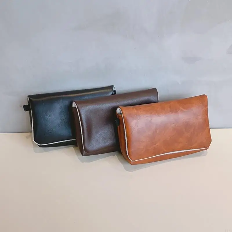 

Fashionable PU Camera Case Bag For Travelers And Explorers Vlog Camera Storage F19E