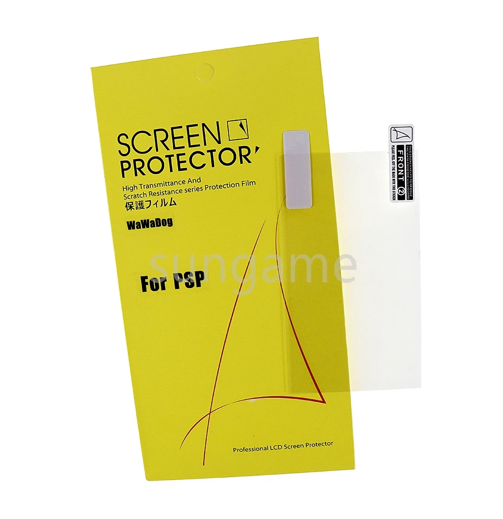 Picture 6: 2pcs For PSP 1000 2000 3000 Universal Clear Full Cover Soft Screen Protector Film