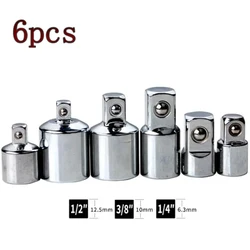 6 Pcs Socket Adapter & Reducer Set - 1/4