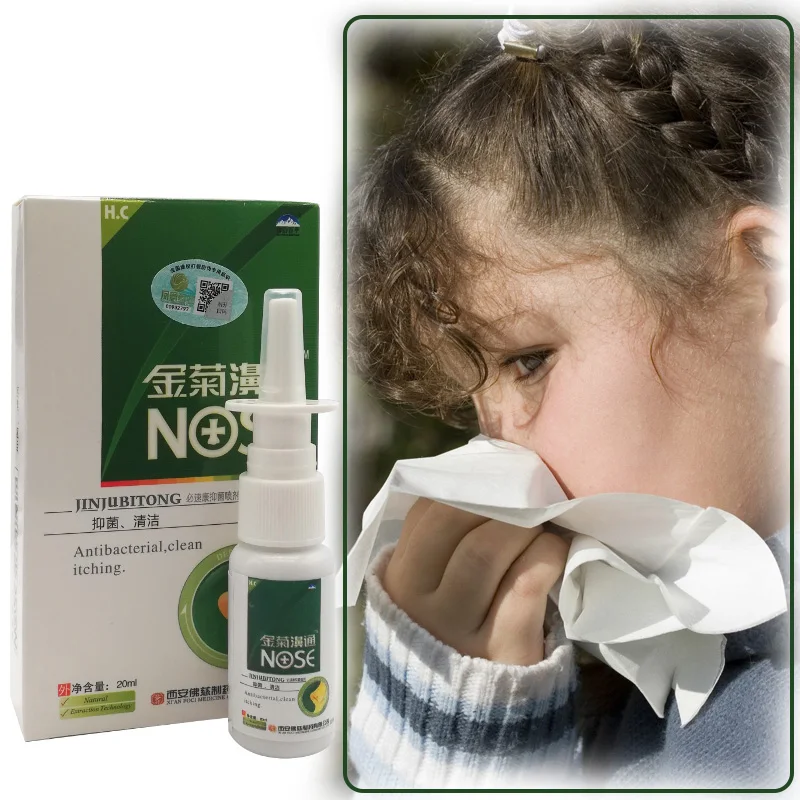 Nasal Sprays Chronic Rhinitis Sinusitis Chinese Traditional Medical Herb Drop Rhinitis Treatment Nose Care Health Care